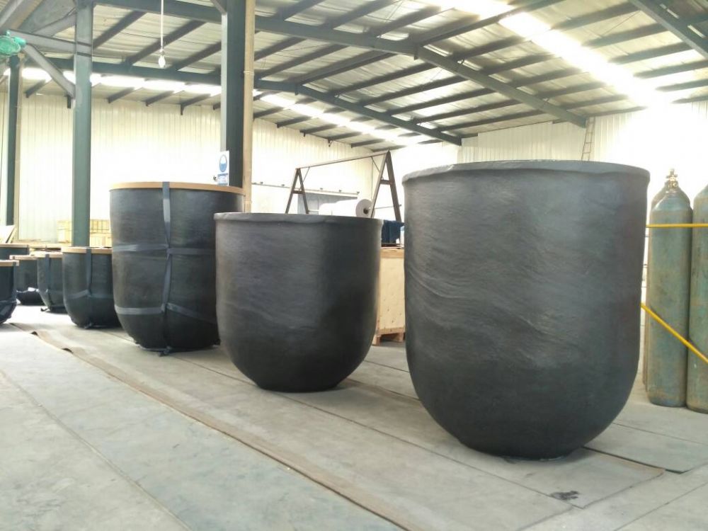 Silicon Carbide Graphite Crucible (Round Shape)